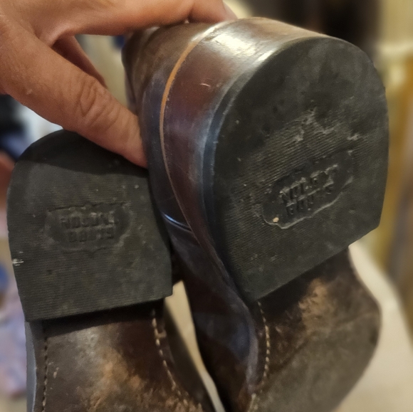 Ladies Noconna Square Toe Rancher Boot - Picture 7 of 8